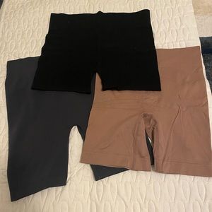 3 underwear shorts. Skinny girl